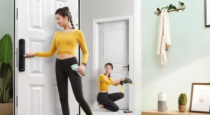 Vệ sinh khóa cửa điện tử Bosch 