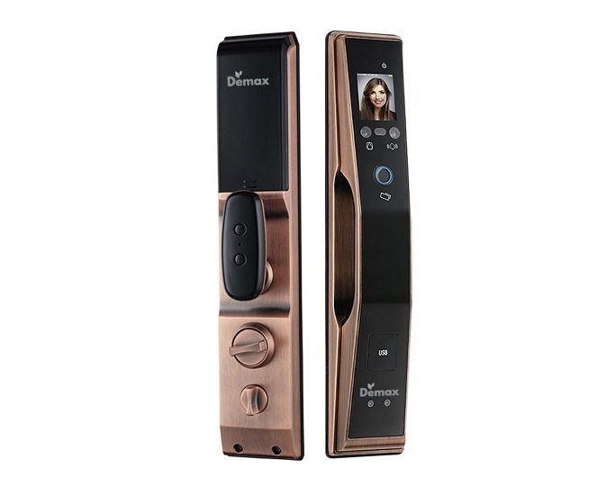 Khóa cửa nhận diện khuôn mặt Demax SL 966AC