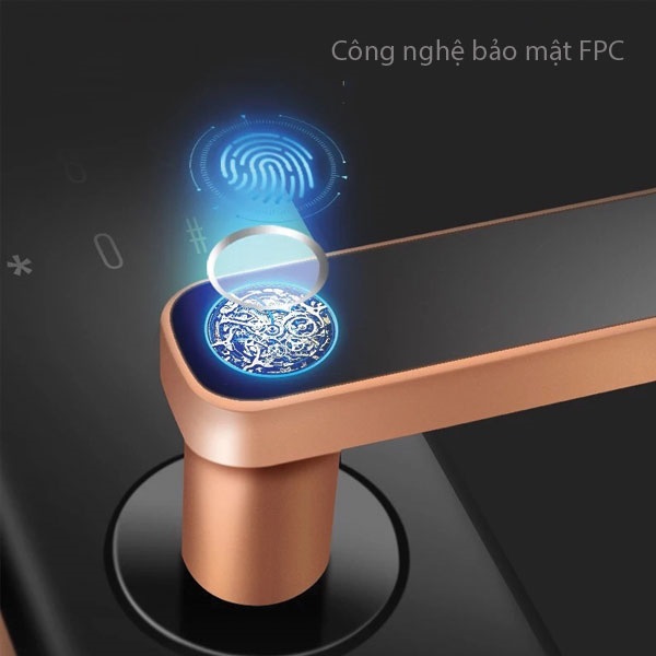 công nghệ bảo mật vân tay bán dẫn FPC