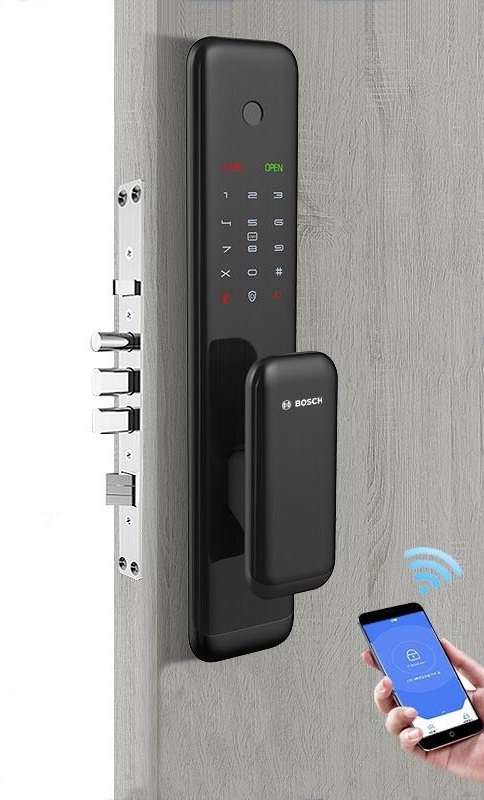 Tiện ích khóa vân tay cửa gỗ mang lại