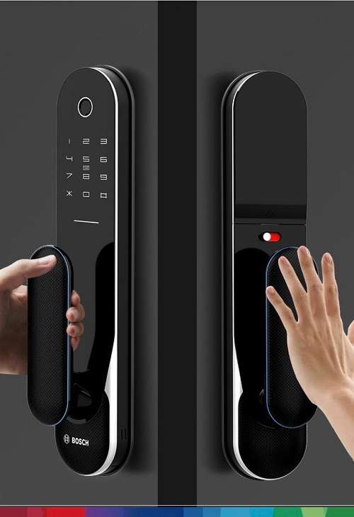 Khóa vân tay cửa nhôm Bosch FU700