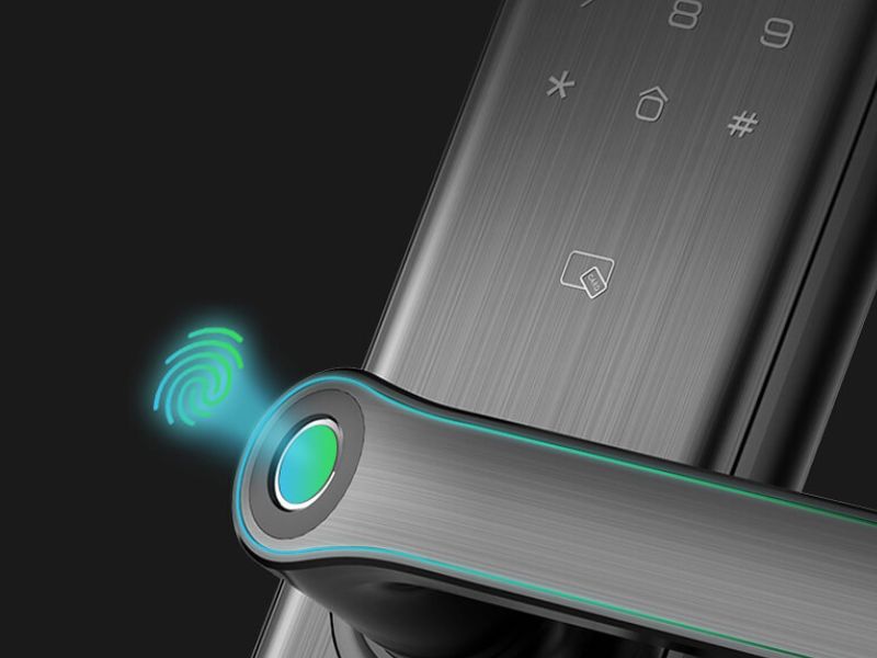 thiết kế khóa cửa vân tay thân thiện với người dùng